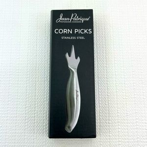 NWT Jean Patrique Stainless Steel Corn Picks